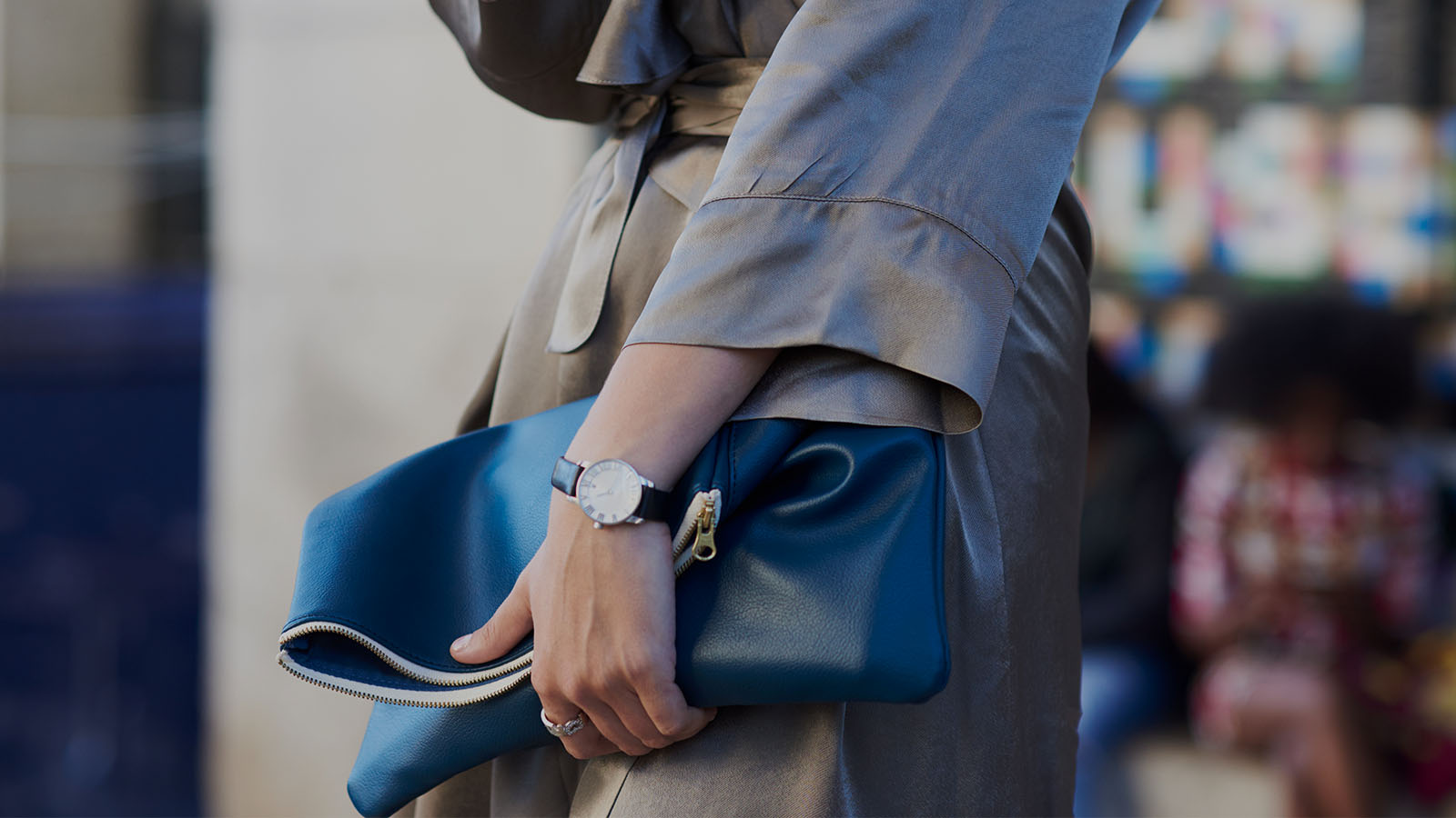 Close up of ladies purse